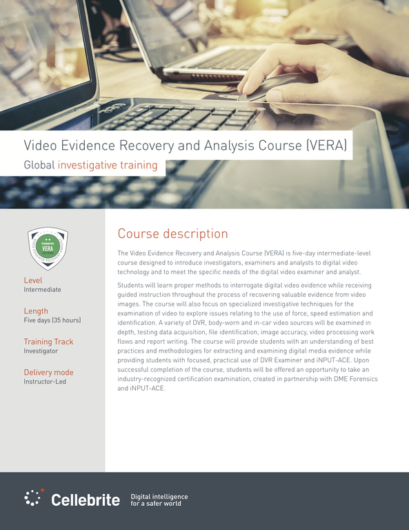 VERA Course description