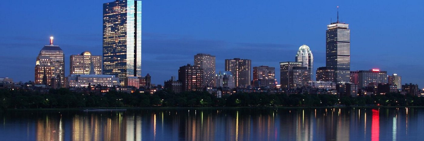 Boston city skyline