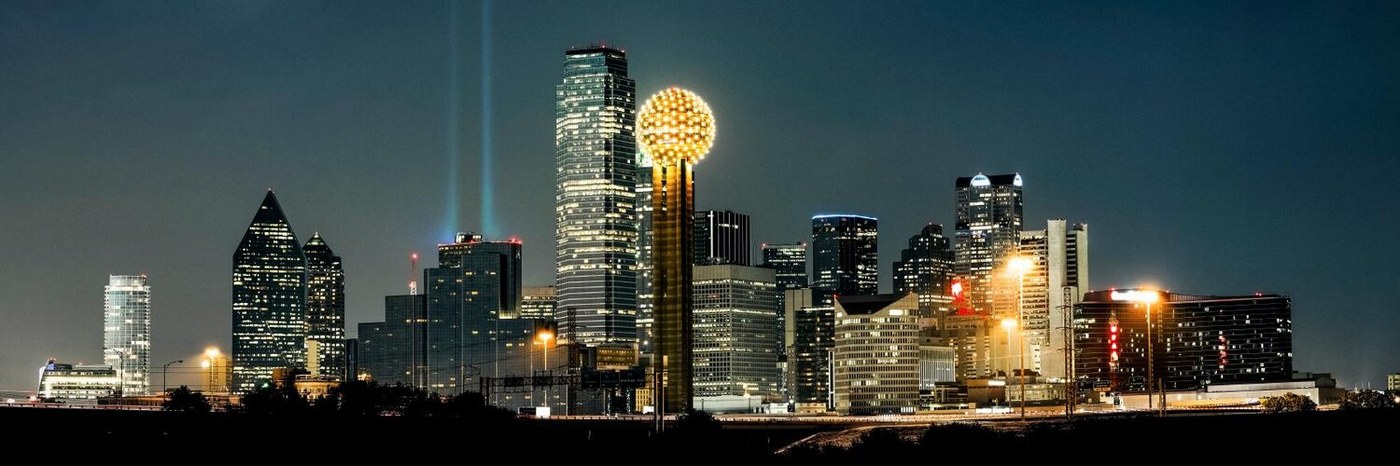 Dallas city skyline