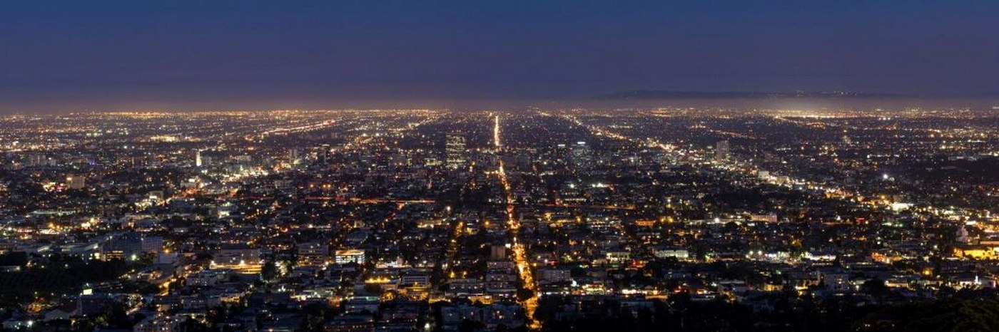Los Angeles city skyline