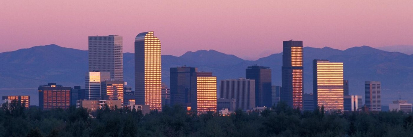 Denver city skyline
