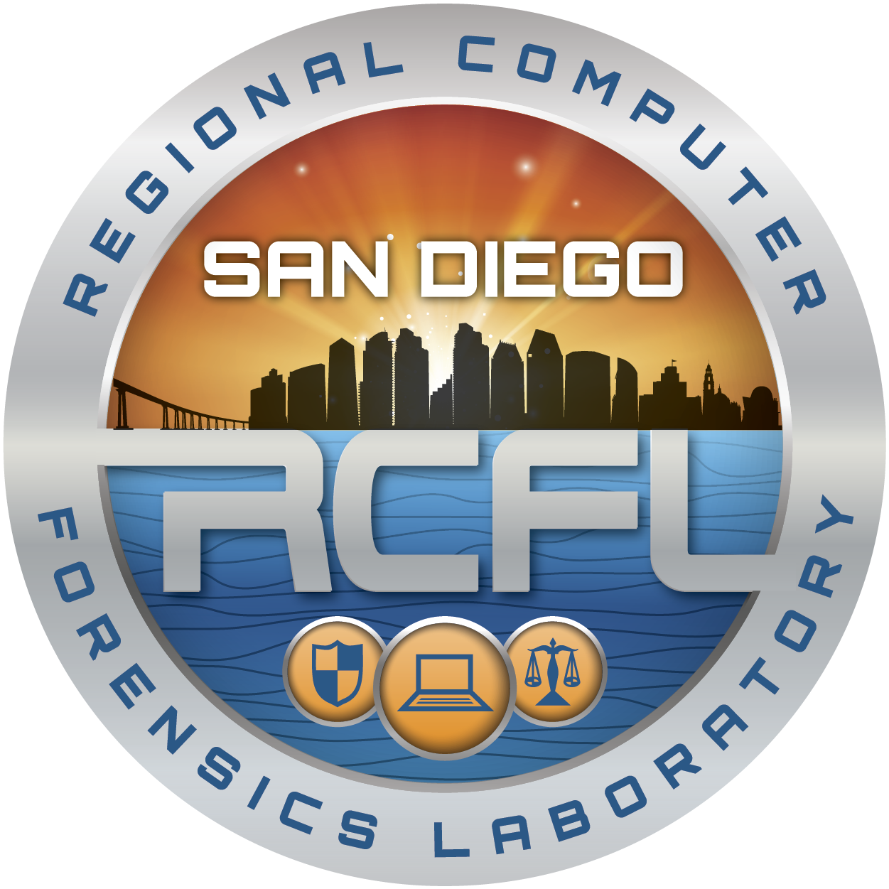 San Diego RCFL Logo Print